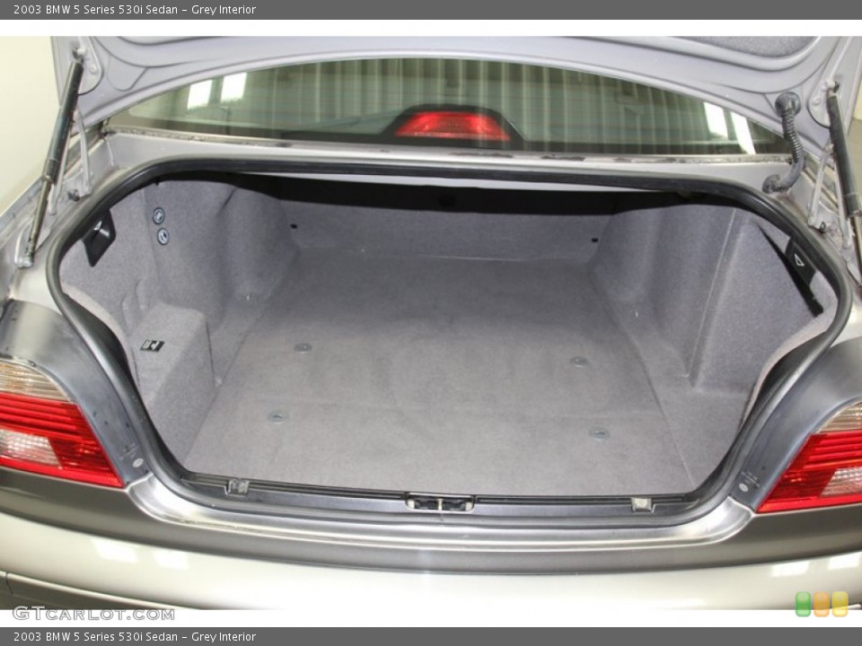 Grey Interior Trunk for the 2003 BMW 5 Series 530i Sedan #79264622