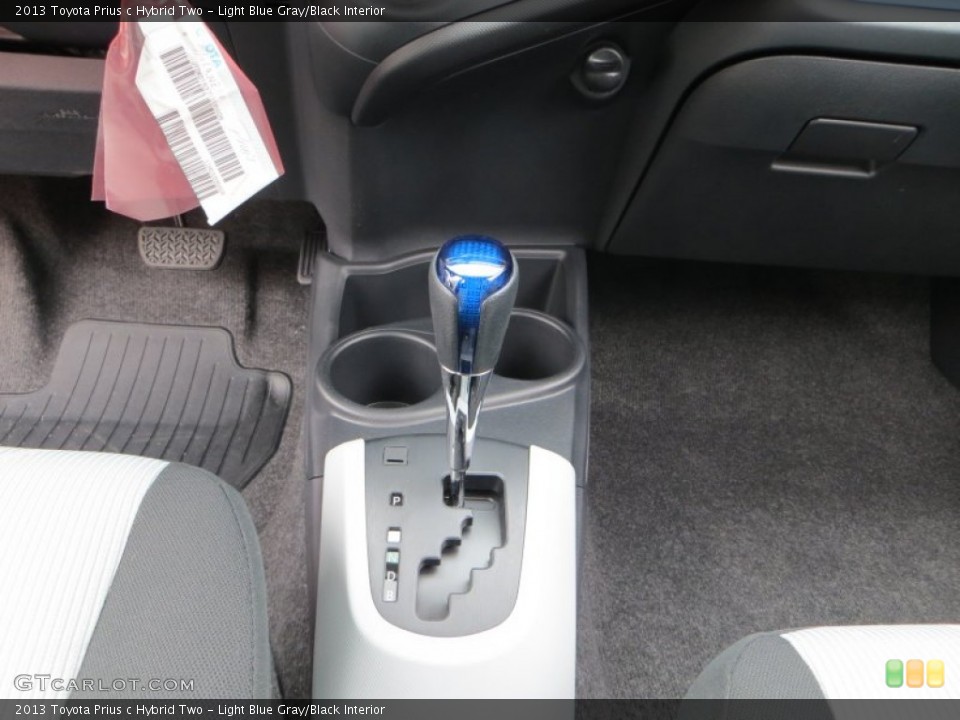 Light Blue Gray/Black Interior Transmission for the 2013 Toyota Prius c Hybrid Two #79265279