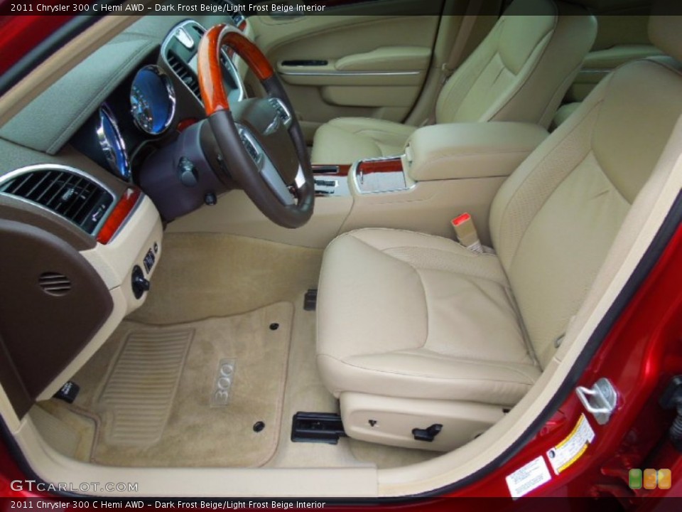 Dark Frost Beige/Light Frost Beige Interior Photo for the 2011 Chrysler 300 C Hemi AWD #79269002