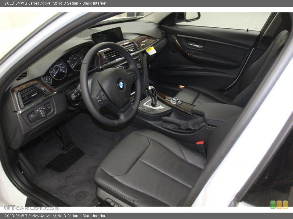 Black Interior Prime Interior for the 2013 BMW 3 Series ActiveHybrid 3 Sedan #79274066