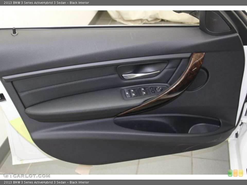 Black Interior Door Panel for the 2013 BMW 3 Series ActiveHybrid 3 Sedan #79274105
