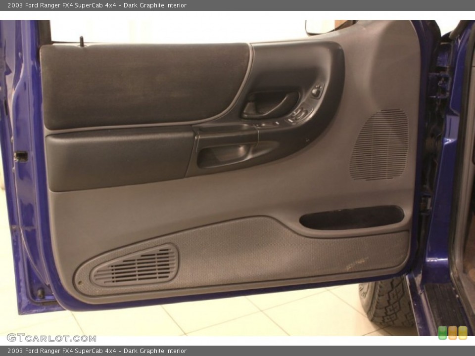 Dark Graphite Interior Door Panel for the 2003 Ford Ranger FX4 SuperCab 4x4 #79274561