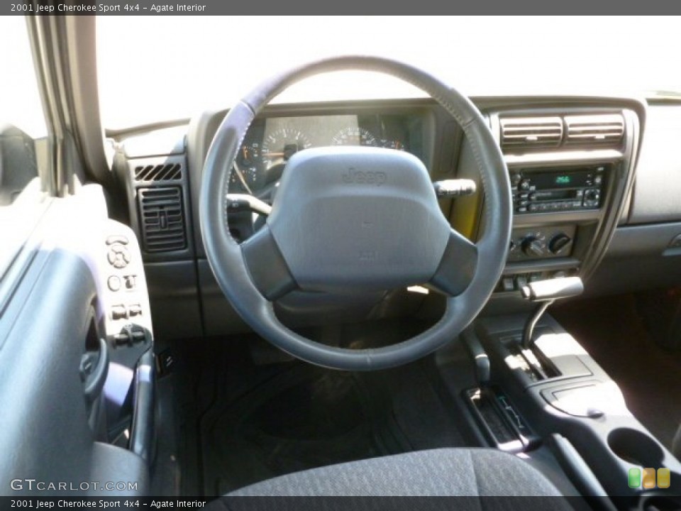 Agate Interior Steering Wheel for the 2001 Jeep Cherokee Sport 4x4 #79274995