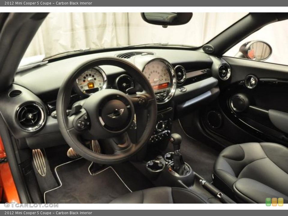 Carbon Black Interior Photo for the 2012 Mini Cooper S Coupe #79275176