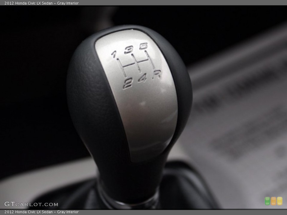 Gray Interior Transmission for the 2012 Honda Civic LX Sedan #79275699