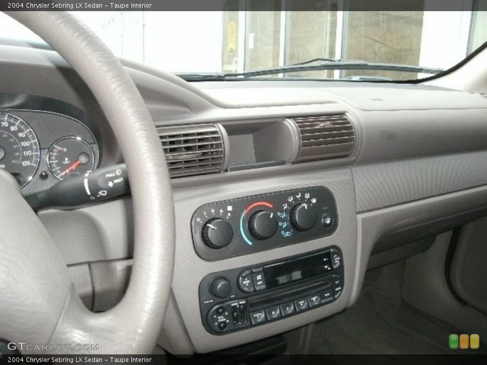 Taupe Interior Controls for the 2004 Chrysler Sebring LX Sedan #79276346