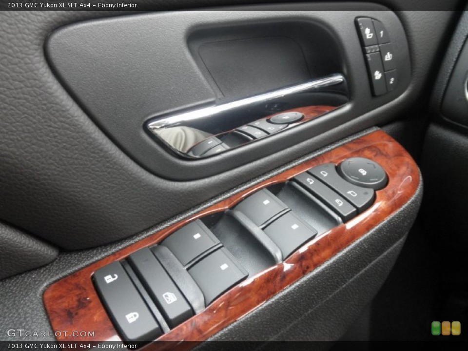 Ebony Interior Controls for the 2013 GMC Yukon XL SLT 4x4 #79278815