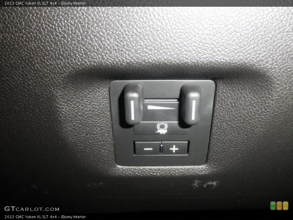 Ebony Interior Controls for the 2013 GMC Yukon XL SLT 4x4 #79278857