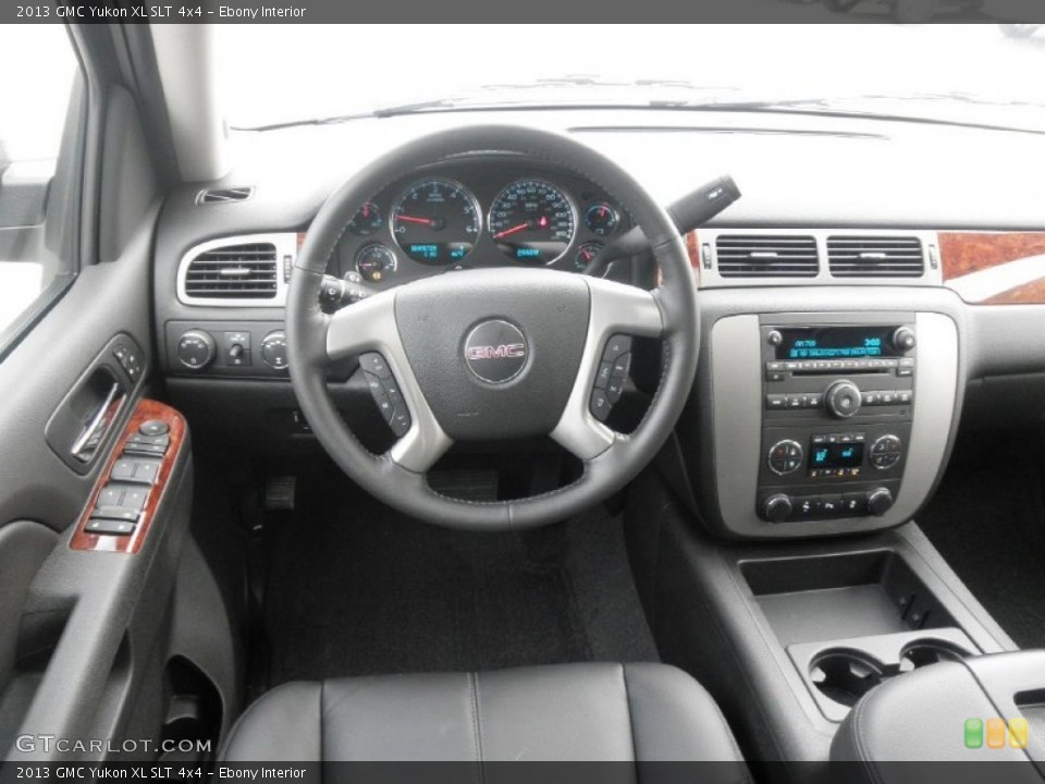 Ebony Interior Dashboard for the 2013 GMC Yukon XL SLT 4x4 #79278914