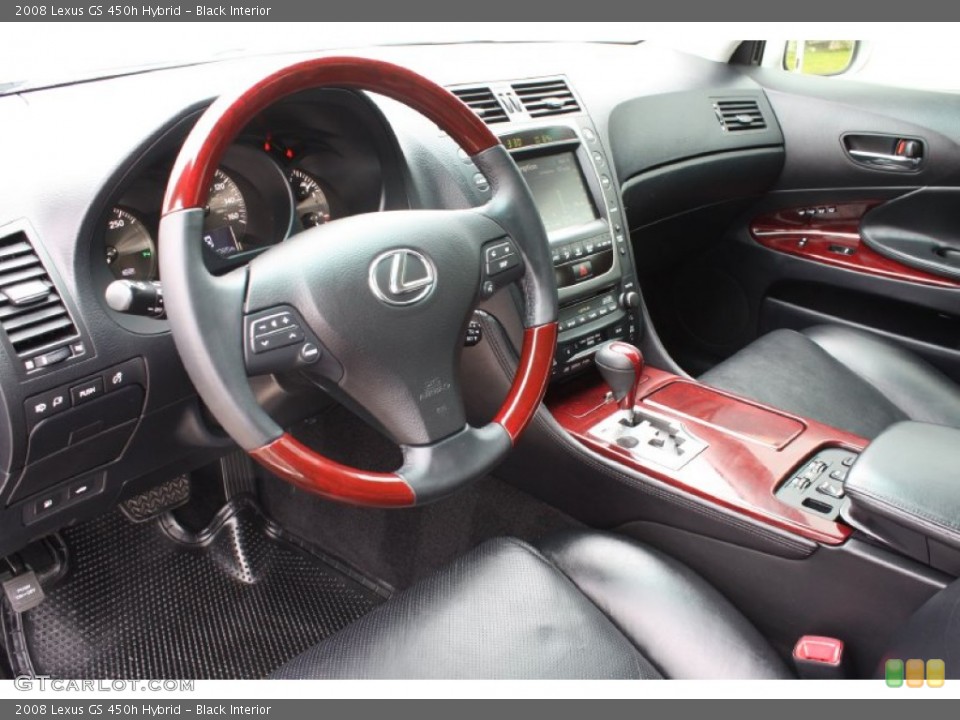 Black Interior Photo for the 2008 Lexus GS 450h Hybrid #79282577