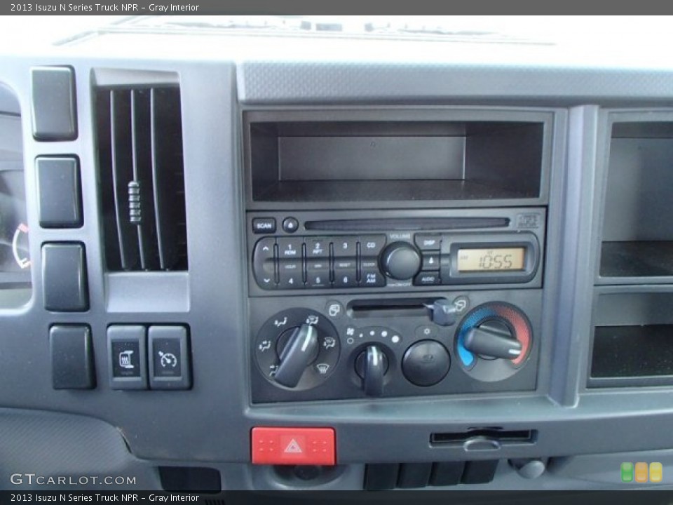 Gray Interior Controls for the 2013 Isuzu N Series Truck NPR #79284413