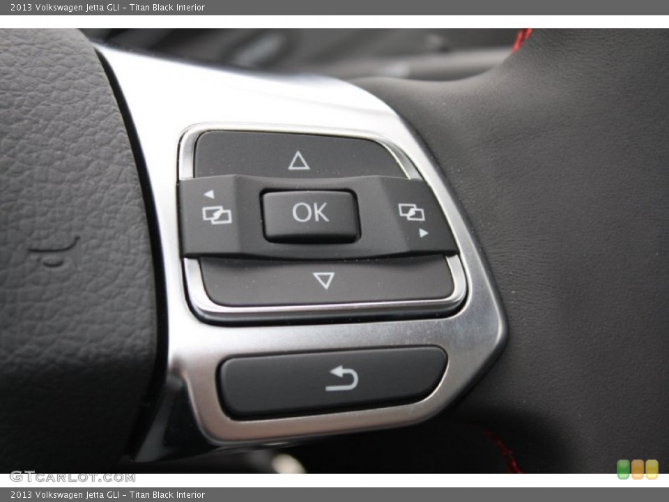 Titan Black Interior Controls for the 2013 Volkswagen Jetta GLI #79285880