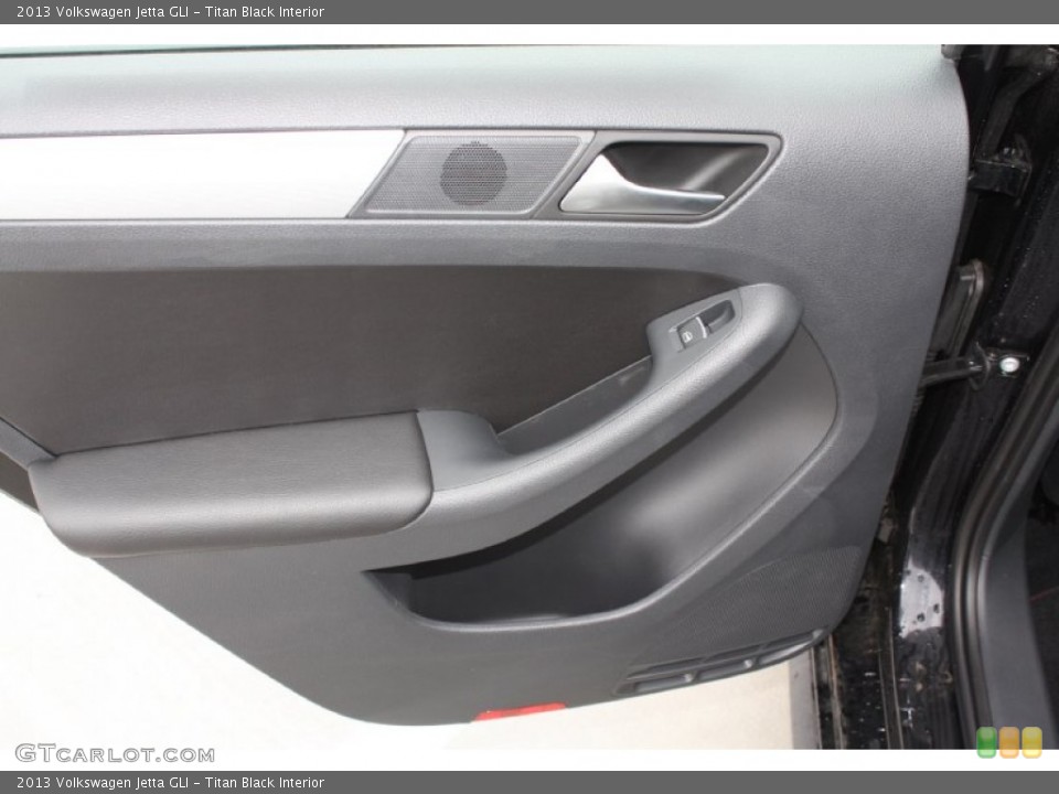 Titan Black Interior Door Panel for the 2013 Volkswagen Jetta GLI #79285934