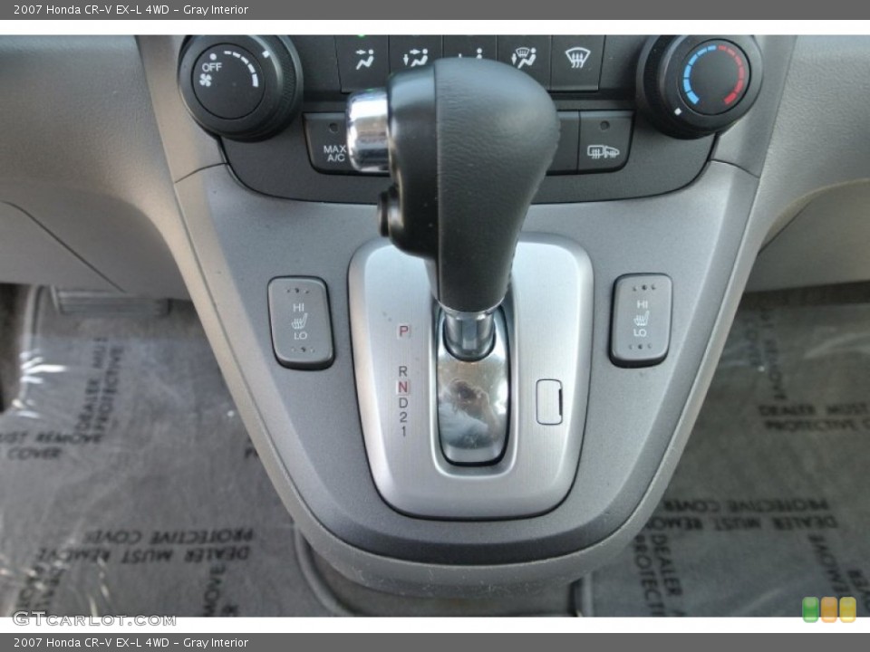 Gray Interior Transmission for the 2007 Honda CR-V EX-L 4WD #79285967