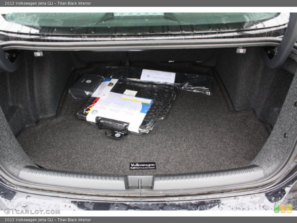 Titan Black Interior Trunk for the 2013 Volkswagen Jetta GLI #79285997