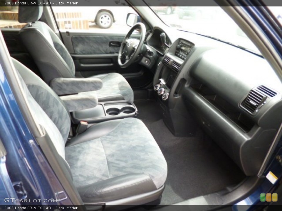 Black Interior Photo for the 2003 Honda CR-V EX 4WD #79288758