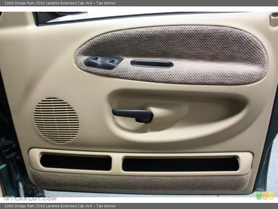 Tan Interior Door Panel for the 1999 Dodge Ram 2500 Laramie Extended Cab 4x4 #79290481