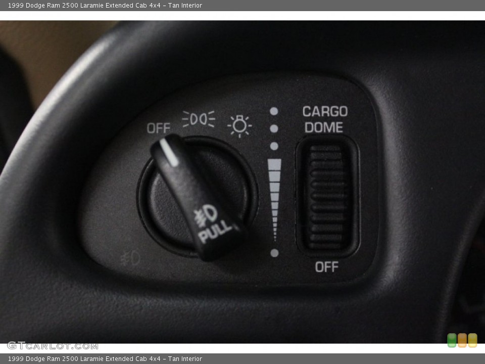 Tan Interior Controls for the 1999 Dodge Ram 2500 Laramie Extended Cab 4x4 #79290569