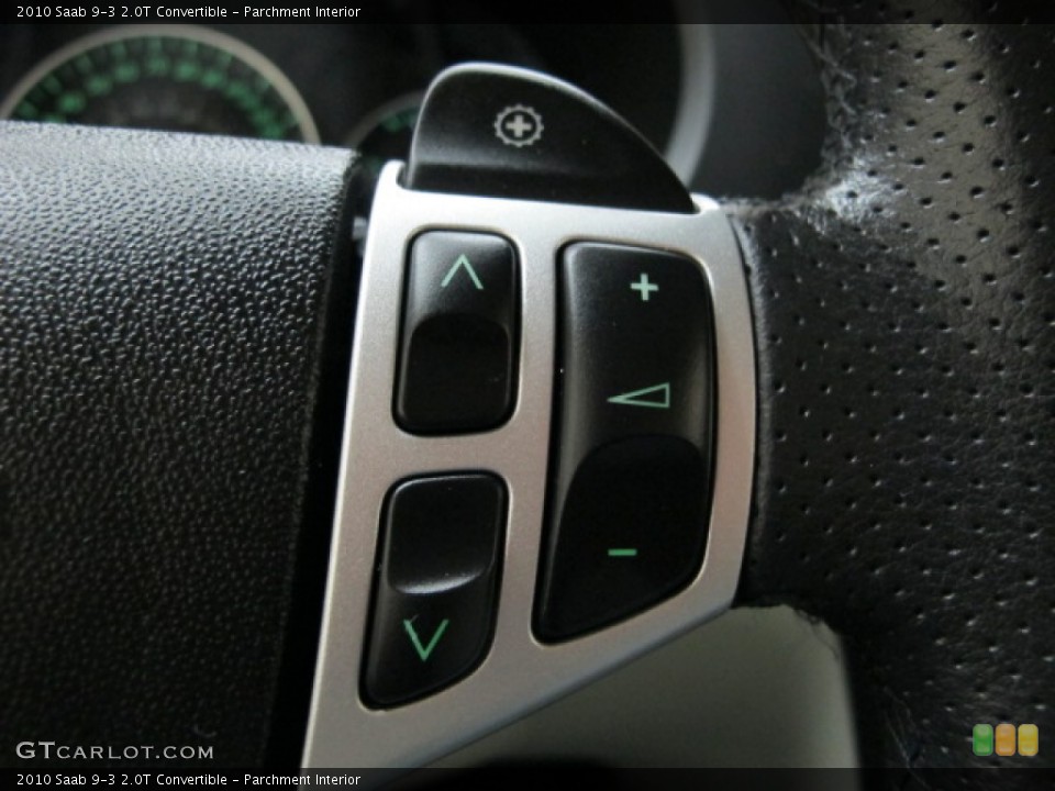 Parchment Interior Controls for the 2010 Saab 9-3 2.0T Convertible #79291249
