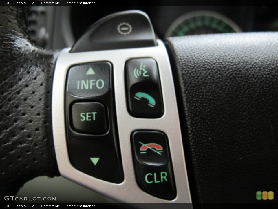 Parchment Interior Controls for the 2010 Saab 9-3 2.0T Convertible #79291266