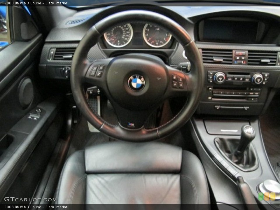 Black Interior Dashboard for the 2008 BMW M3 Coupe #79291696