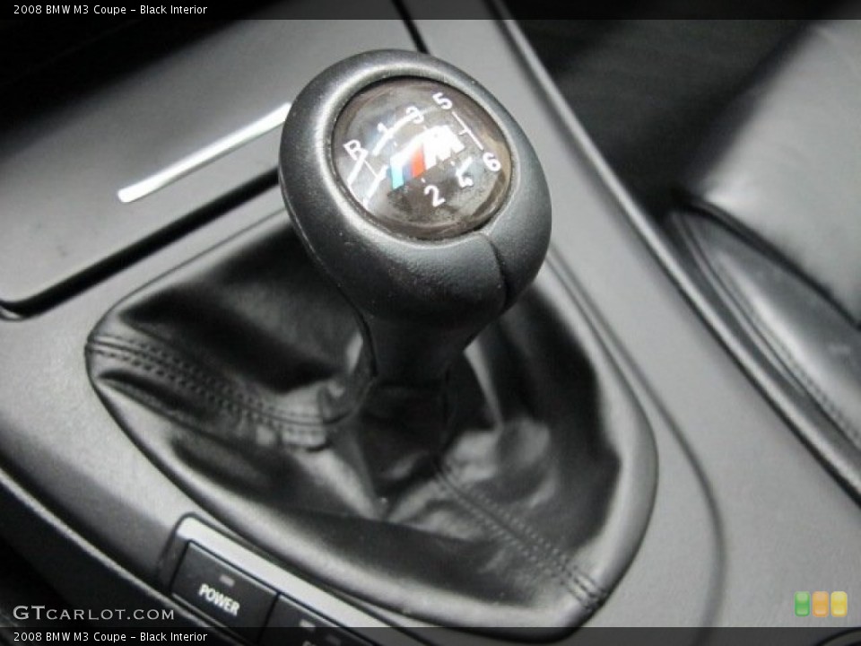 Black Interior Transmission for the 2008 BMW M3 Coupe #79291802