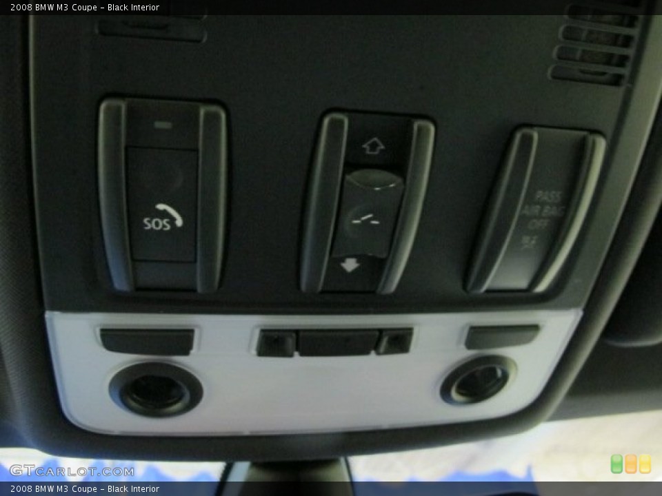 Black Interior Controls for the 2008 BMW M3 Coupe #79291961