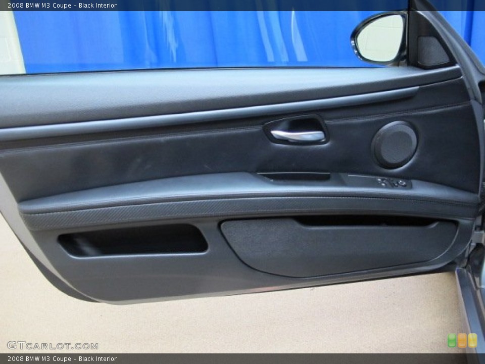 Black Interior Door Panel for the 2008 BMW M3 Coupe #79291994