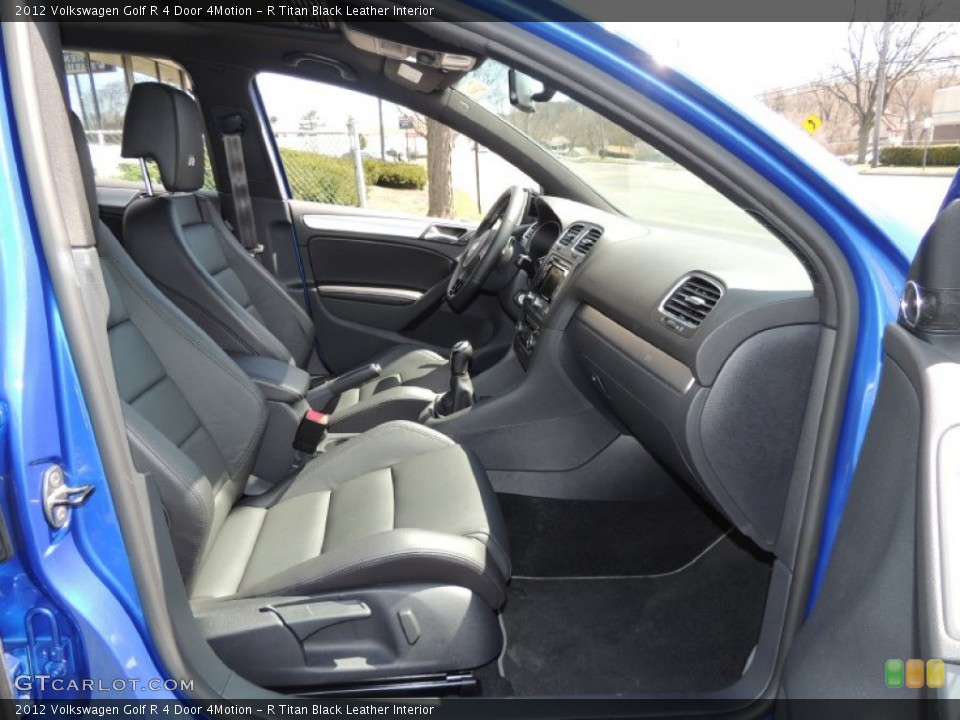 R Titan Black Leather Interior Photo for the 2012 Volkswagen Golf R 4 Door 4Motion #79294417