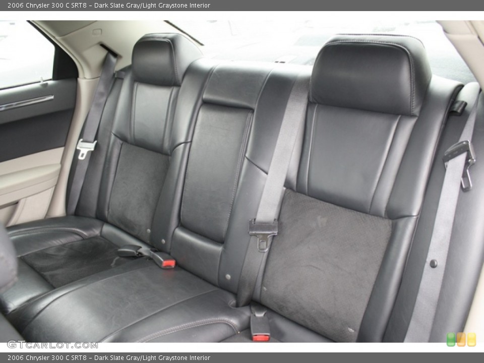 Dark Slate Gray/Light Graystone Interior Rear Seat for the 2006 Chrysler 300 C SRT8 #79294841