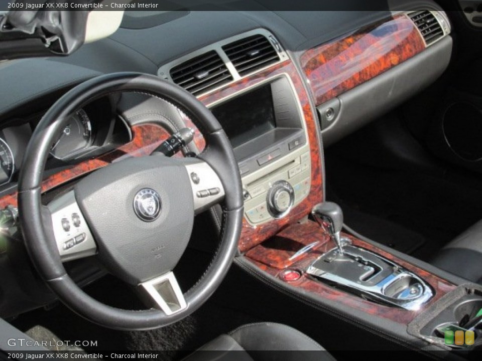 Charcoal Interior Dashboard for the 2009 Jaguar XK XK8 Convertible #79297433