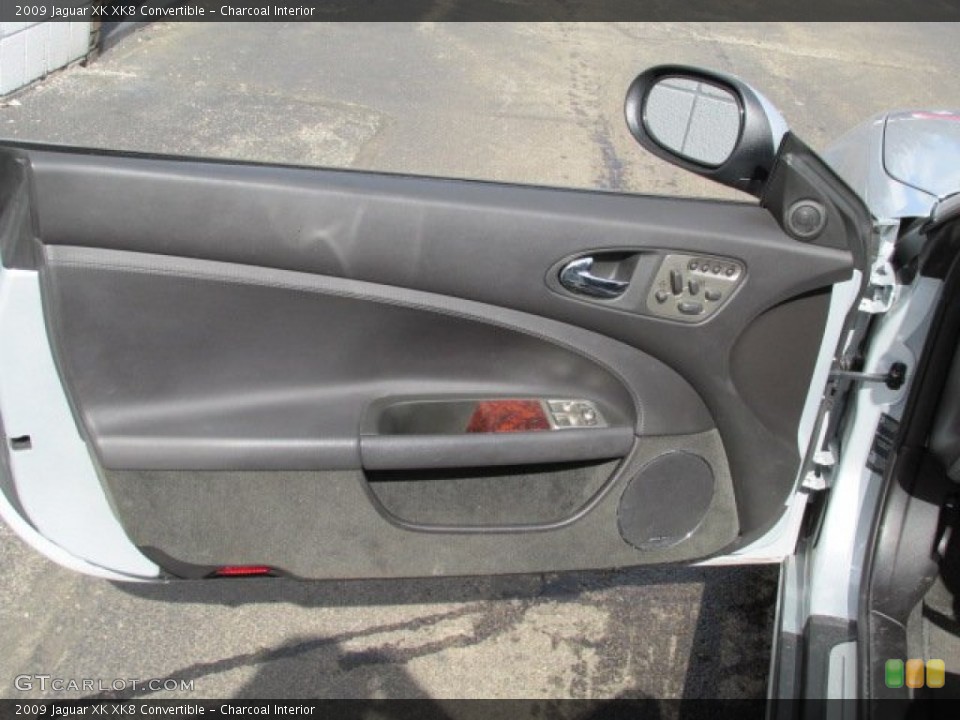 Charcoal Interior Door Panel for the 2009 Jaguar XK XK8 Convertible #79297462