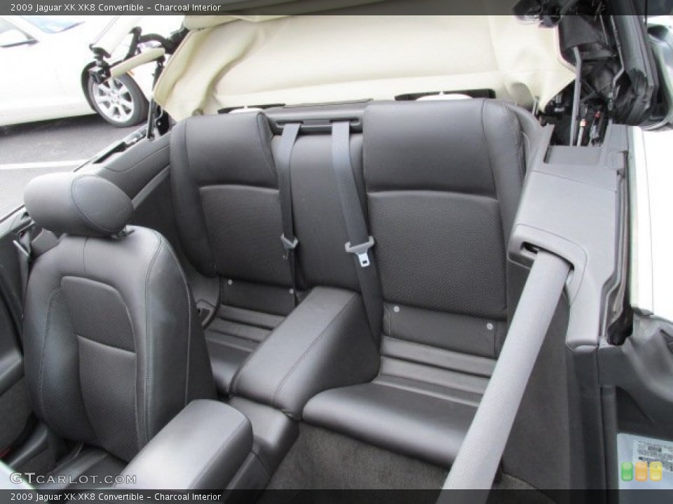 Charcoal Interior Rear Seat for the 2009 Jaguar XK XK8 Convertible #79297610