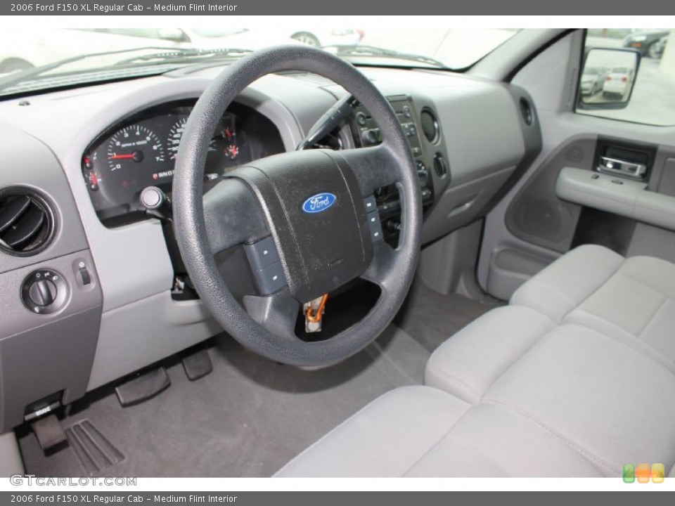 Medium Flint Interior Prime Interior for the 2006 Ford F150 XL Regular Cab #79302596