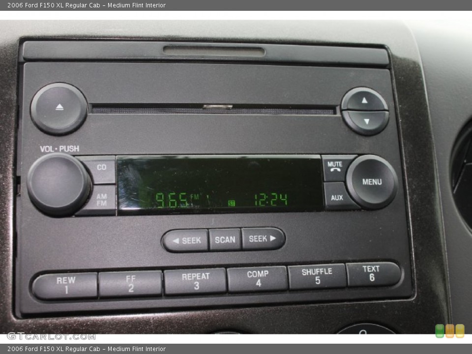 Medium Flint Interior Audio System for the 2006 Ford F150 XL Regular Cab #79302668