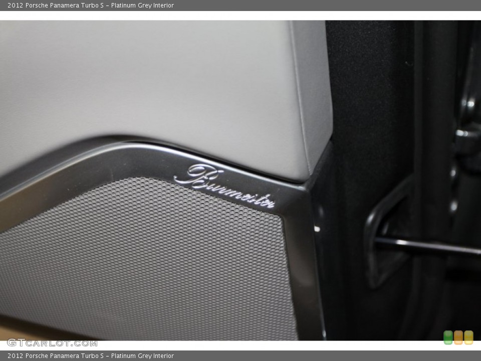 Platinum Grey Interior Audio System for the 2012 Porsche Panamera Turbo S #79304801