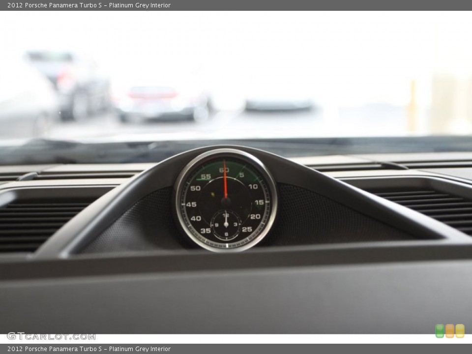 Platinum Grey Interior Gauges for the 2012 Porsche Panamera Turbo S #79305017