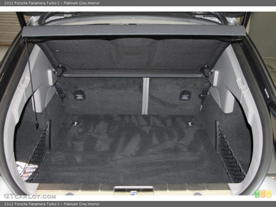 Platinum Grey Interior Trunk for the 2012 Porsche Panamera Turbo S #79305074
