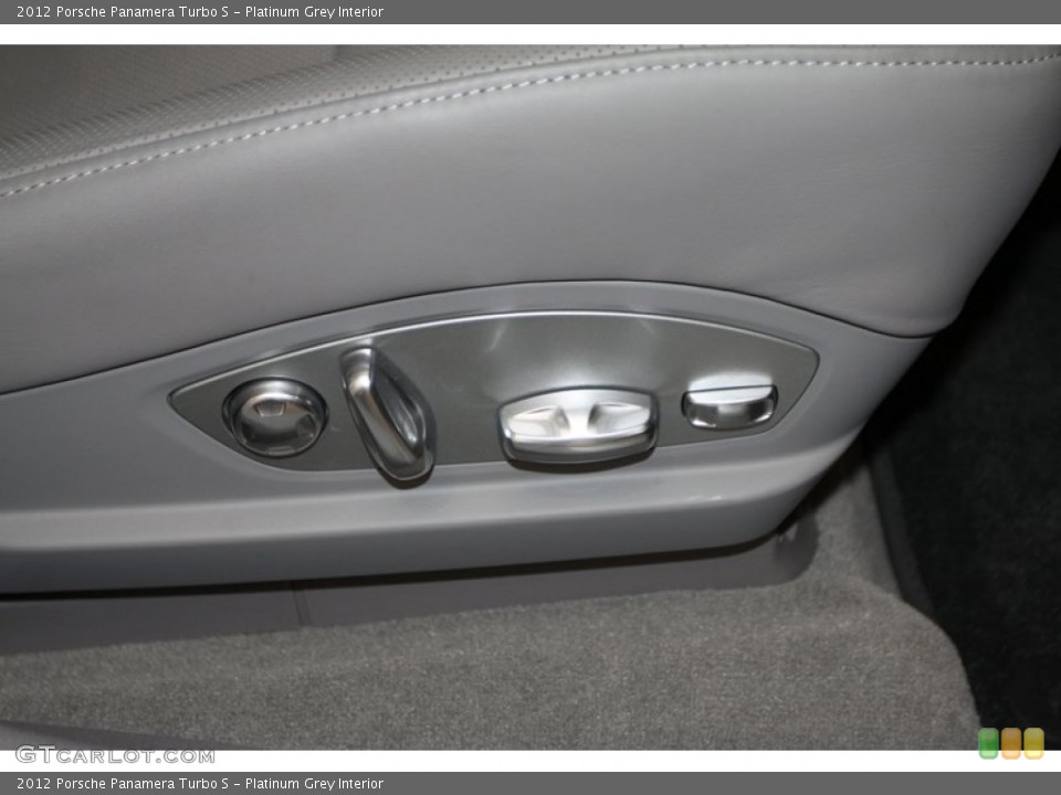 Platinum Grey Interior Controls for the 2012 Porsche Panamera Turbo S #79305164