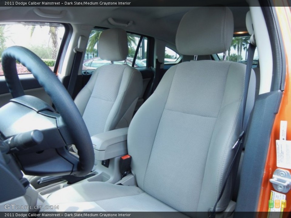 Dark Slate/Medium Graystone Interior Front Seat for the 2011 Dodge Caliber Mainstreet #79309628