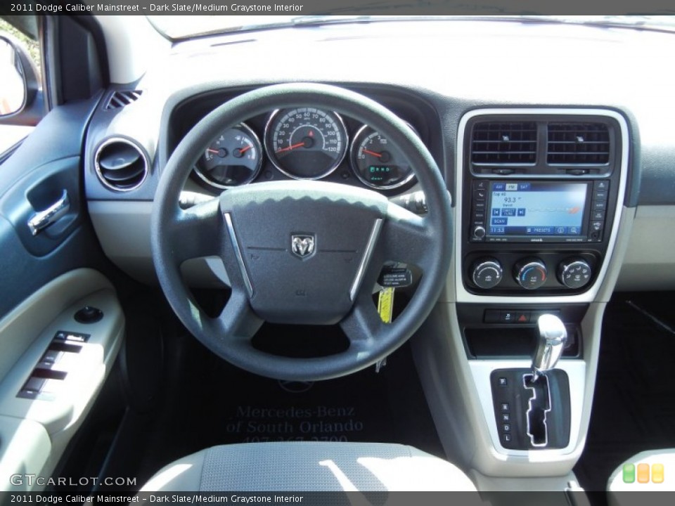 Dark Slate/Medium Graystone Interior Steering Wheel for the 2011 Dodge Caliber Mainstreet #79309736