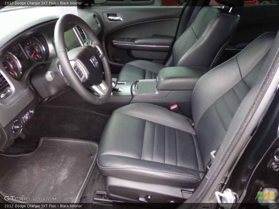 Black Interior Photo for the 2012 Dodge Charger SXT Plus #79310964