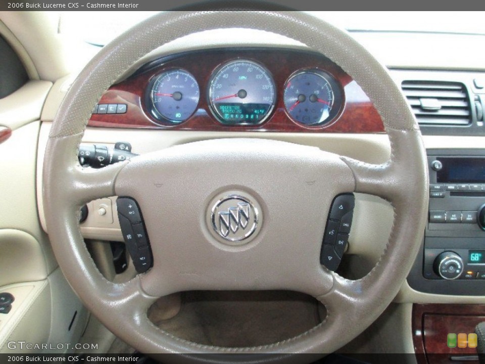 Cashmere Interior Steering Wheel for the 2006 Buick Lucerne CXS #79311533