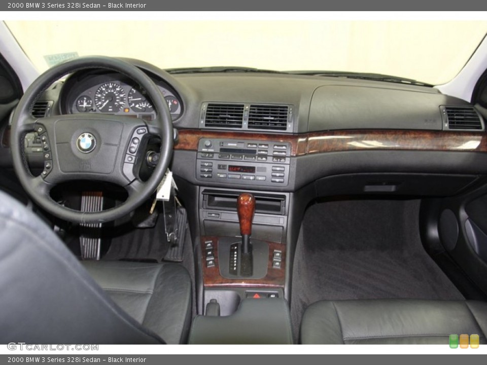 Black Interior Dashboard for the 2000 BMW 3 Series 328i Sedan #79314068