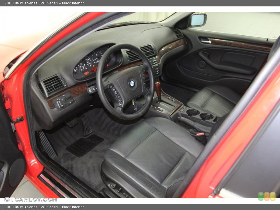 Black Interior Prime Interior for the 2000 BMW 3 Series 328i Sedan #79314170