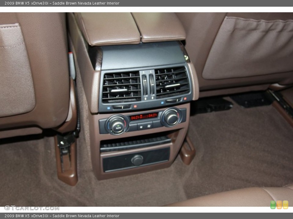 Saddle Brown Nevada Leather Interior Controls for the 2009 BMW X5 xDrive30i #79314866