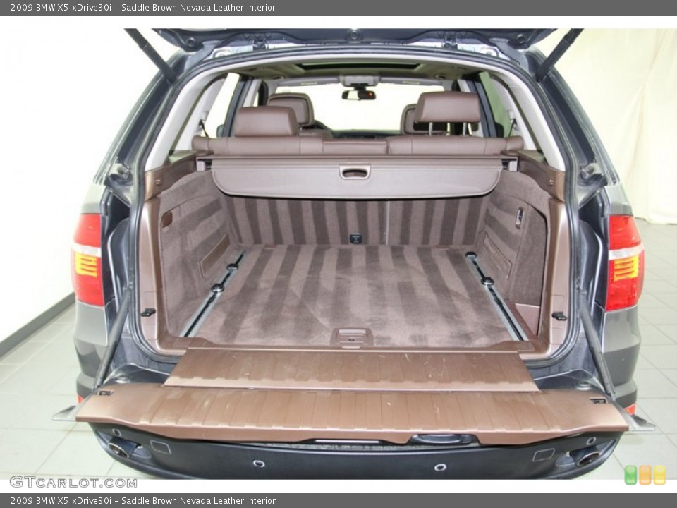 Saddle Brown Nevada Leather Interior Trunk for the 2009 BMW X5 xDrive30i #79314872