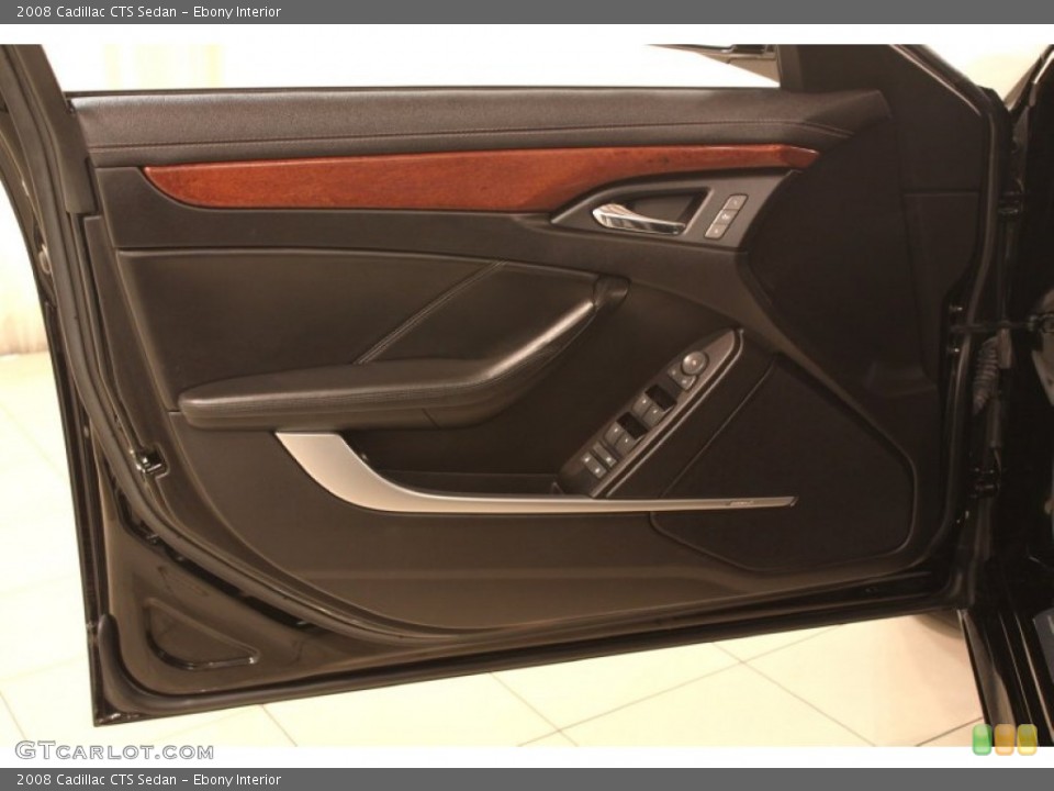 Ebony Interior Door Panel for the 2008 Cadillac CTS Sedan #79318676