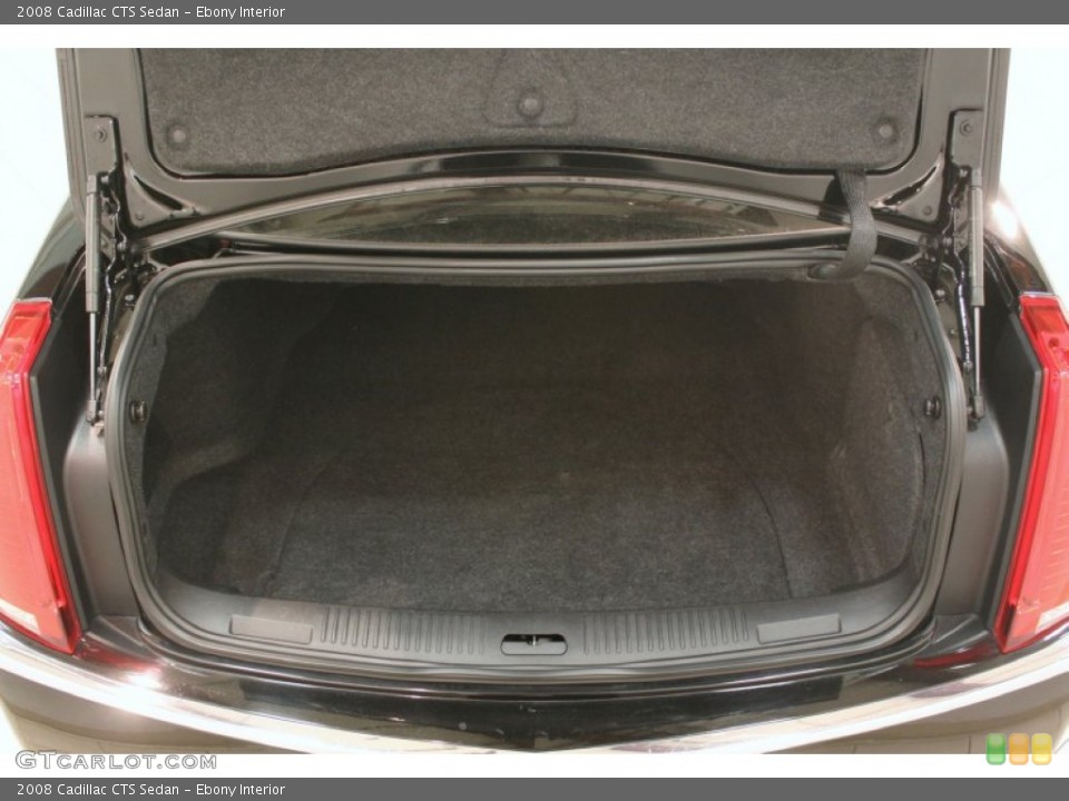 Ebony Interior Trunk for the 2008 Cadillac CTS Sedan #79318770