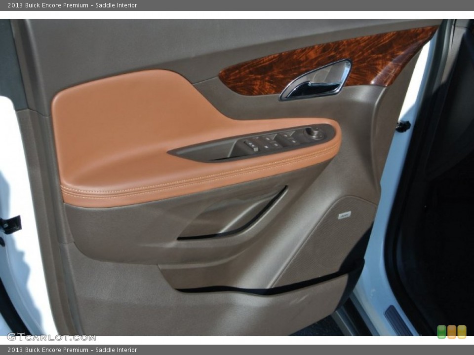 Saddle Interior Door Panel for the 2013 Buick Encore Premium #79319597